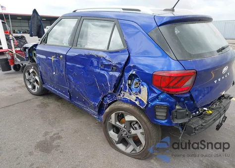 2025 Hyundai Venue Sel из США, поврежденный, VIN KMHRC8A34SU347120